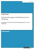 Gräuelzeichnungen und Karikaturen im 1. Weltkrieg: Am Beispiel der französischen Bildpropaganda im ersten Weltkrieg