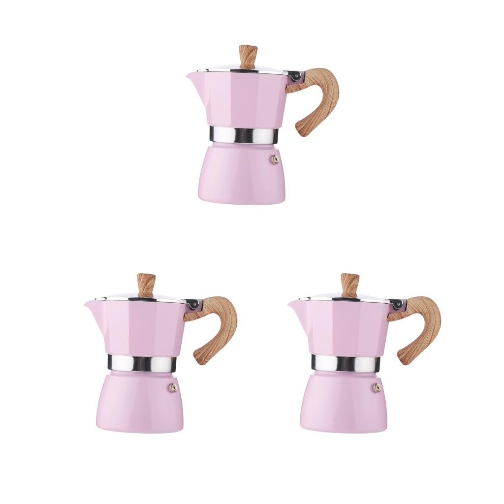 Caffettiera Shabby Chic Fango E Bianco - Moka 2 Tazze In Alluminio, Idea Regalo Vintage - Foto 10