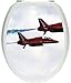 pixxp RINT 3D WCS 1412 _ 32 x 40 Due Staffel Aviatore della Royal Air Force Come Materiale Coperchio Adesivi, WC Coperchio WC, gläzendes, 40 x 32 cm, Multicolore