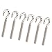 Respicefinem 10Pcs Eye Screw 304 Stainless Steel Open Bolt Hook Eyelet Threaded Screws Ideal for Fixing Hanging Objects in Daily Life and Industrial Production