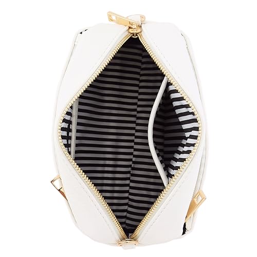 Image of FashionPuzzle Triple Zip Small Crossbody Bag