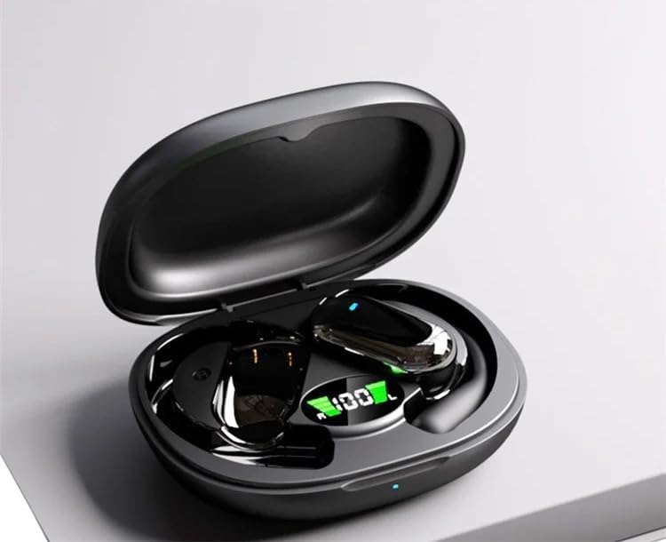 Wireless Ear-Hook OWS Earphones Compatible with Motorola Moto G/G Play (2026) - Bluetooth Earbuds Over The Ear Headphones True Stereo Charging Case Hands-Free Mic