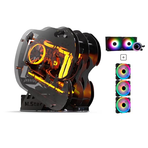 Amazon.co.jp: Mega PC Dragon M.Star オープンフレーム ミッドタワー