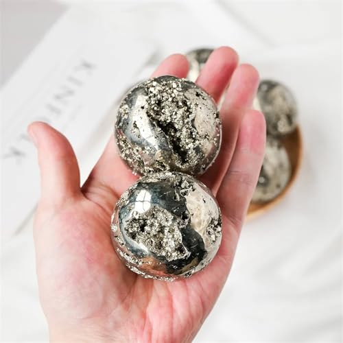 Esfera de calcopirita y pirita de 5cm para decoración 3