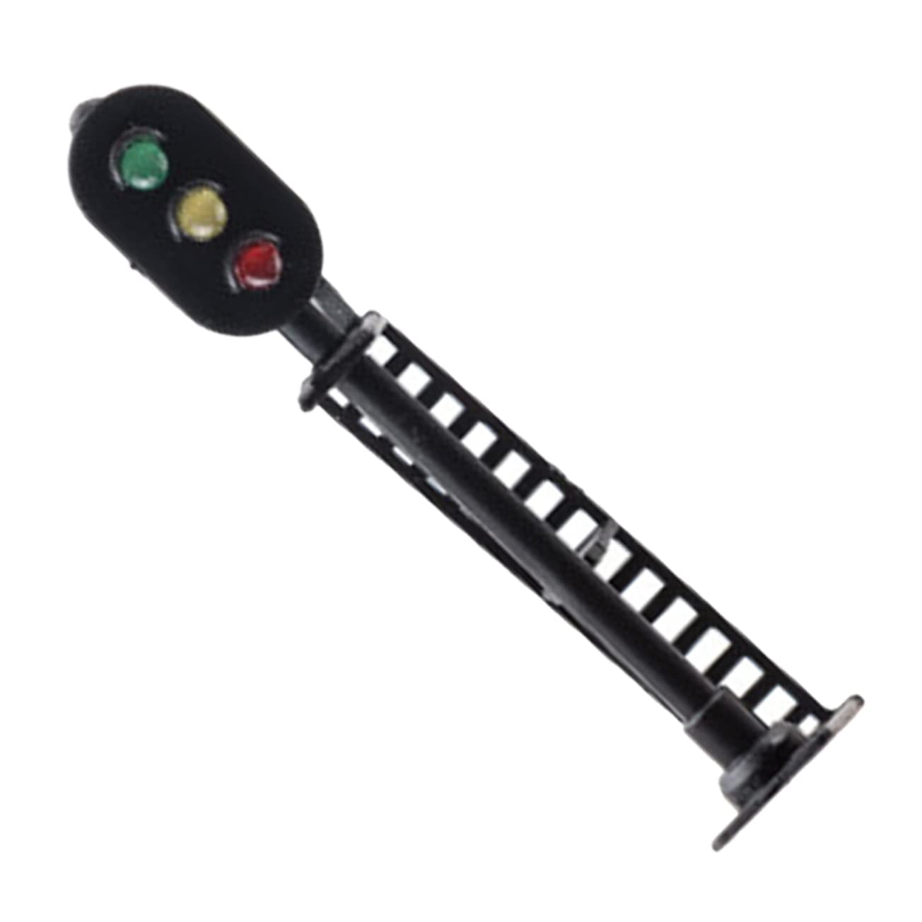 Beatifufu Miniature Traffic Light Model Green Yellow Red Signal Lamp for Train and Diorama Layouts for Table Decor and Exquisite Design and Craftsmanship