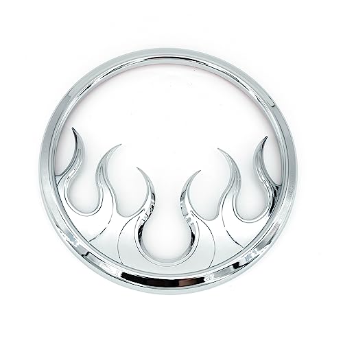 Cubiertas cromadas para parlantes frontales de moto miniatura 5