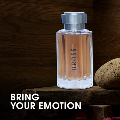 Image of AFLUXE Bross Intense Men's Cologne 2PCS, Bold Citrus Woody | Bold men's cologne 2PCS with citrus spice & woody notes. Long lasting Eau de Parfum for men for all occasions.
