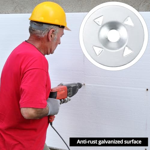 Rondelles de fixation isolant 2,8 cm en acier QWORK pour stopper l'affaissement - 3