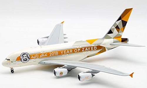 JC Wings Etihad Air Airbus A380 A6-APH 1/200 diecast Plane Model Aircraft