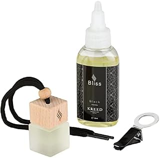 Bliss Fragrance - Kreed Car Air Diffuser Set - 8ml Air Diffuser, 50ml Refill & Vent Clip