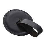 1Set Leather Cymbal Strap Practical Cowhide Cymbal Guard for Various Types Easy Installation Comfortable Protection for Drummers