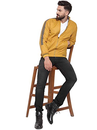 Image of Ben Martin Men's Regular Jacket (Bm-Jkt-Fs-19972--42A Mustard Yellow Xl, Nylon)
