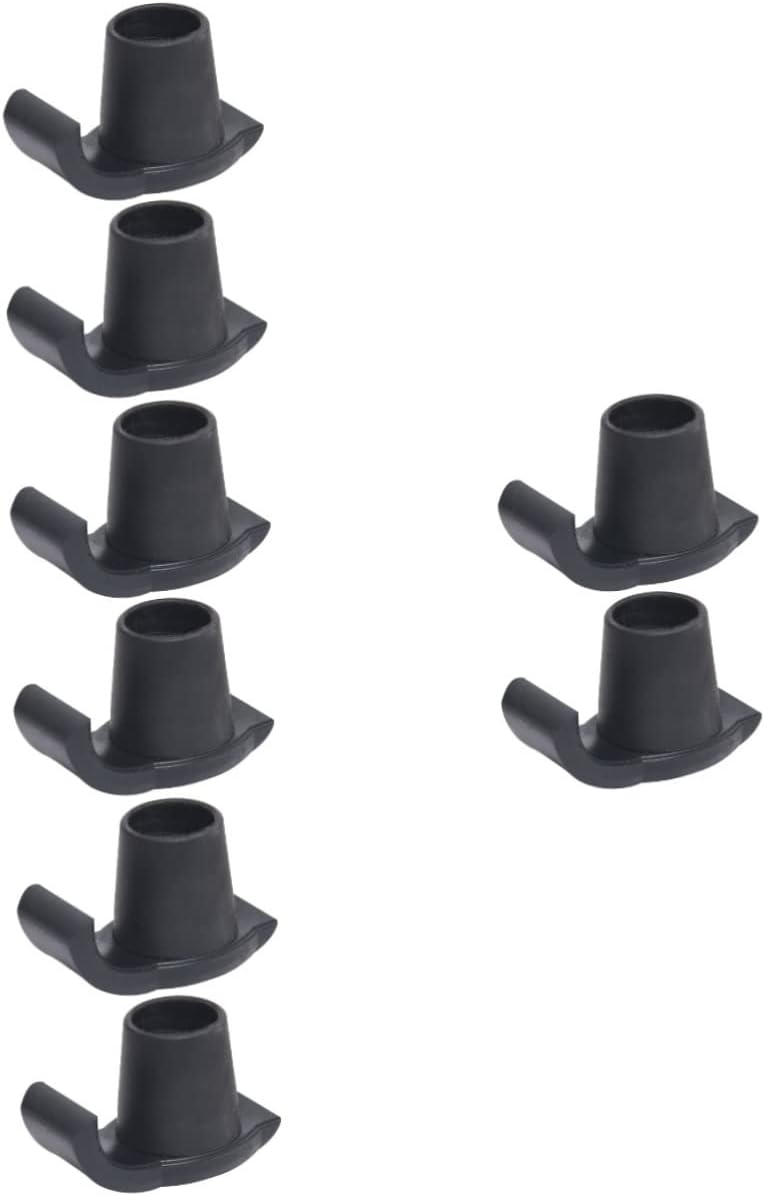 INOOMP 8 Piezas De Accesorios para Andadores Deslizadores Antideslizantes Práctico Deslizador De Tapa para Personas Mayores Cubiertas De Repuesto Posavasos De Esquí Profesionales Se
