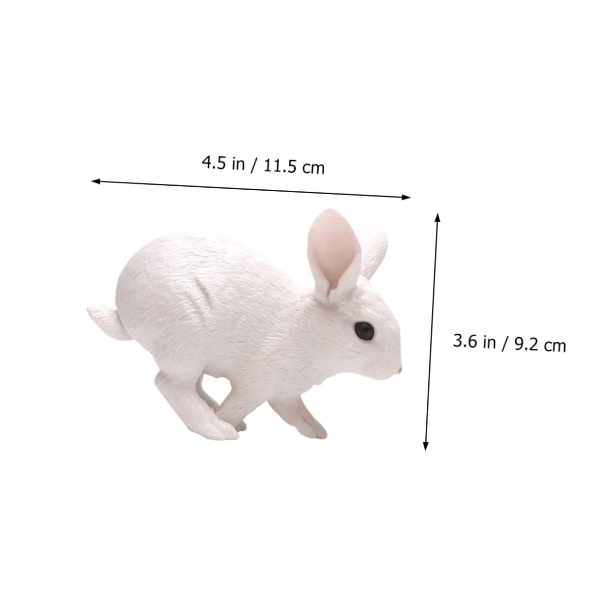 Toyvian 2 Pezzi Di Statuette Di Animali in Pvc Artigianale Per Decorazioni Da Tavolo