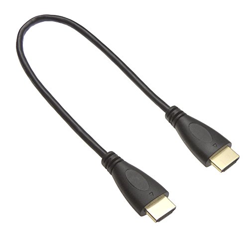 KAUMO HDMIケーブル 30cm オス/オス ハイスピード 2K 4K 3D HIGH SPEED イーサーネット対応 金めっき端子