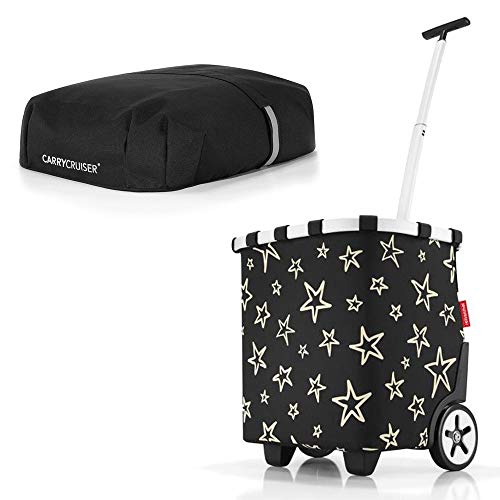 reisenthel Angebot Einkaufstrolley carrycruiser Plus gratis Cover Abdeckung und Sichtschutz! (Stars)