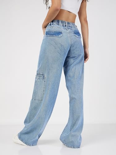 Image of Sassafras Women's Modern Straight-Leg Jeans - Classic Fit, Professional Office to Evening Outfit for Women