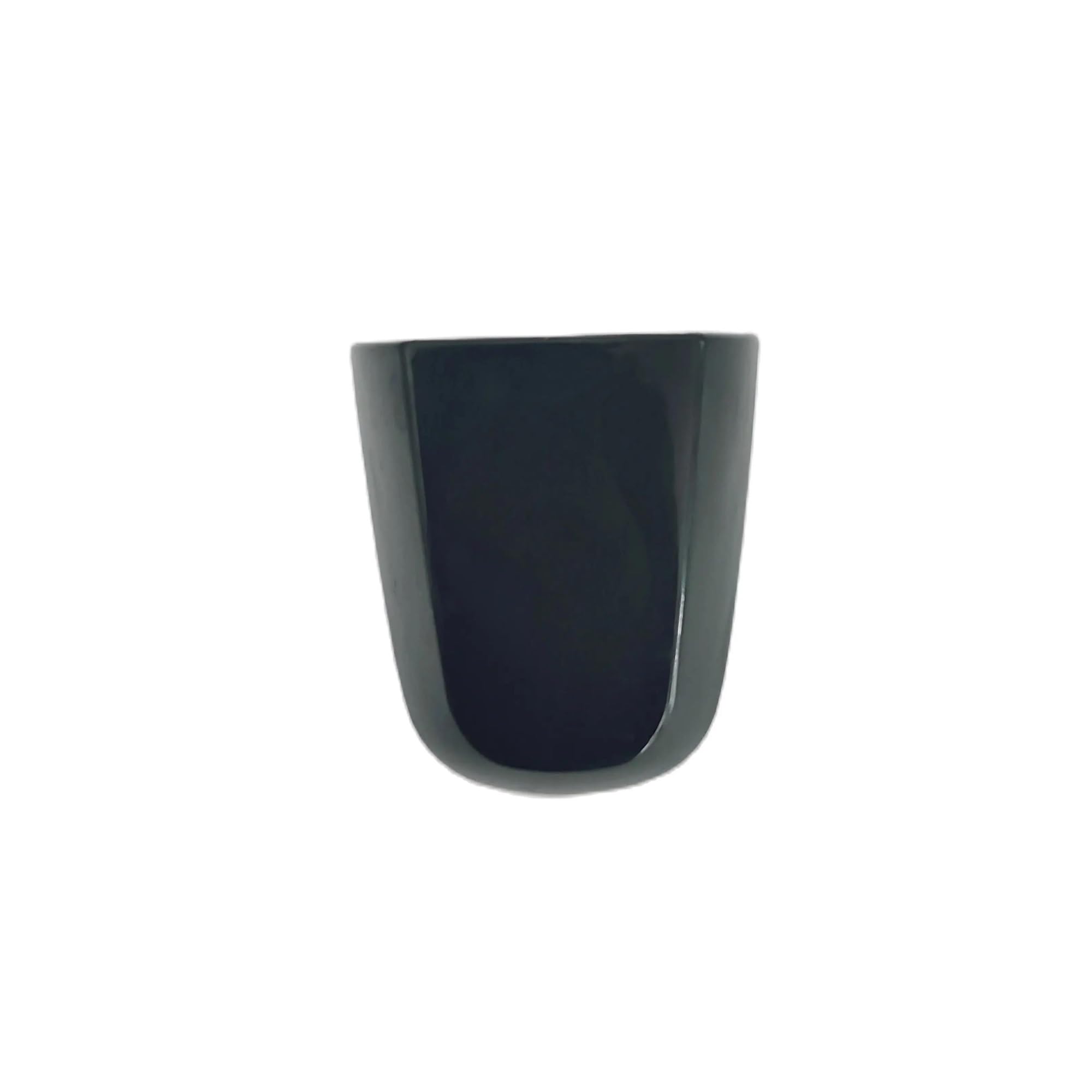 FIXCOR Outer Handle Cap Cover for Mitsubishi for Montero 2008-2015 L200 for Triton 2005-2015 Chrome and Black(Black Without Hole)