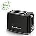 Aigostar Warrior 30JRL – Tostador para dos rebanadas con 7 niveles de...