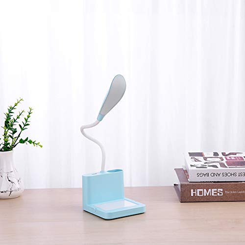 Lampa biurkowa Led ładowana na usb naciśnij lampa stołowa do nauki czytania książek praca w biurze dzieci lampka nocna różowa dioda LED;
