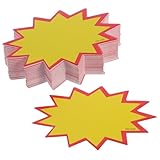 TOYZFRIENDY 200 piezas Etiquetas de Precio Reutilizables Carteles de Venta para Tiendas Retail Supermercados Papel Escriturable y Borrable para y Publicidad