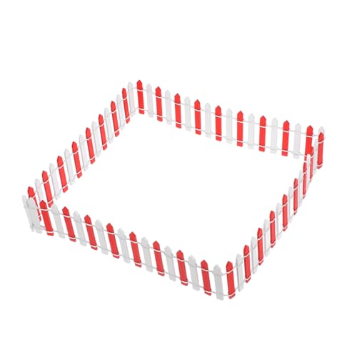 CAXUSD 1pieza Mini para Jardín Paisaje De Jardín Accesorios para Color Rojo y Blanco