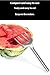 Stainless Steel Watermelon Slicer – Quick & Easy Watermelon Cutter Tool for Perfect Slices, Cubes & Wedges – Multi-Fruit Melon Cutter for Cantaloupe, Honeydew