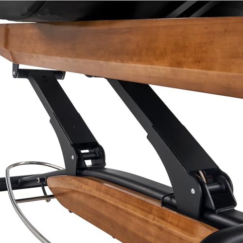 Master Massage Atlas Deluxe Luxury Height Adjustable Spa Bed – One Motor Salon & Beauty Table with Superior Comfort- Oak Frame with Black Cover - Image 6