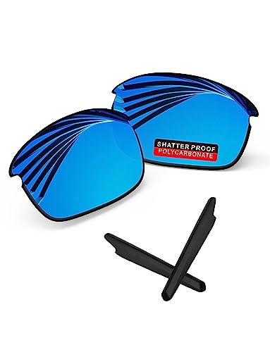 Image of PRO+ Polycarbonate Replacement Lenses & Ear Socks for Oakley Bottle Rocket OO9164 Sunglass