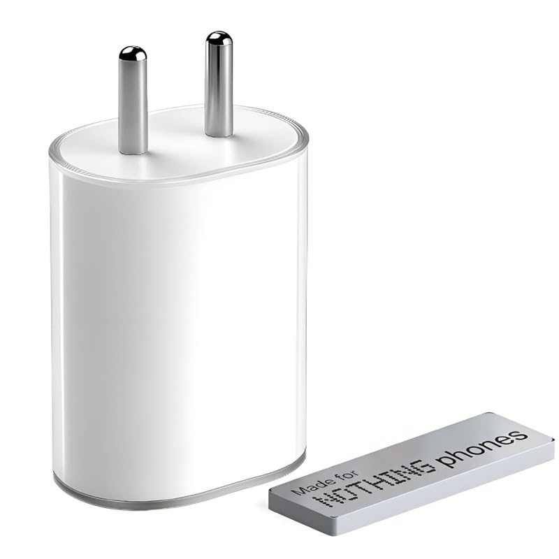 Image of Original 45W Type C PPS Charging Adapter Compatible with Nothing Phone 4 /3 /3a /3a Pro /2 /2a /2a Plus /1 | CMF Phone 2 Pro /a /Pixel 10 /9a /S25 Edge /Buds /Ear Stick Fast Power USB C Rapidly Charge KL WH