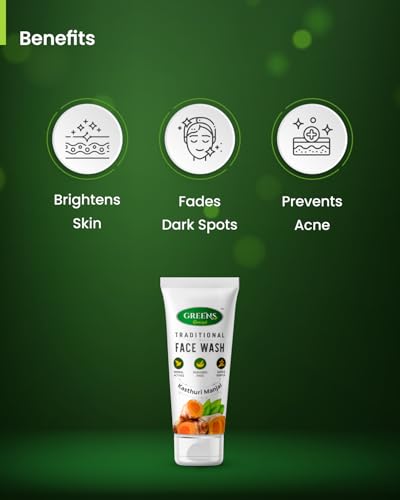Image of Green's Concept Traditional Exfoliating Face Wash (120ml, Wild Turmeric)