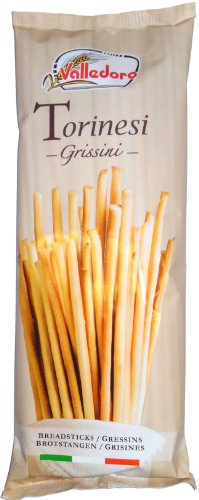 Valledoro Grissini Torinesi - Palitos de pan (100 g, 26 unidades)