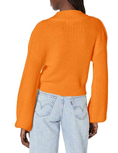 Steve Madden Apparel Women's Abi, Bright Orange, M #TOP1