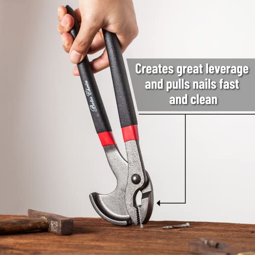 Bates- Nail Puller, Pliers, 11" Nail Remover Tool, Multi Tool, Hand Tools, Staple Puller, Carpenter Tools, Staple Remover, Trim Puller, Nail Remover, Nail Pliers, Cats Paw Nail Puller Tool - Image 6