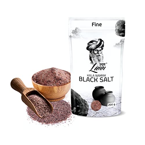 LUNN Natural Fine Grain Black Salt
