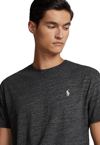 Image of Polo Ralph Lauren Men's Cotton Crew Neck T-Shirt (XXL, NewBlackHtr)