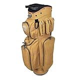 Hot-Z Golf USA ミリタリー アクティブデューティー 14ウェイ ディバイダー カートバッグ タン