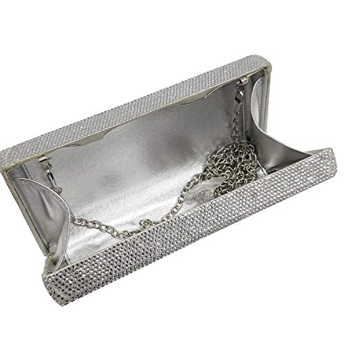 Novelty Poker Card Queen Evening Bags And Clutches For Women Crystal Clutch Bag Rhinestone Handbags Party Purse (Small,Queen) #TOP4