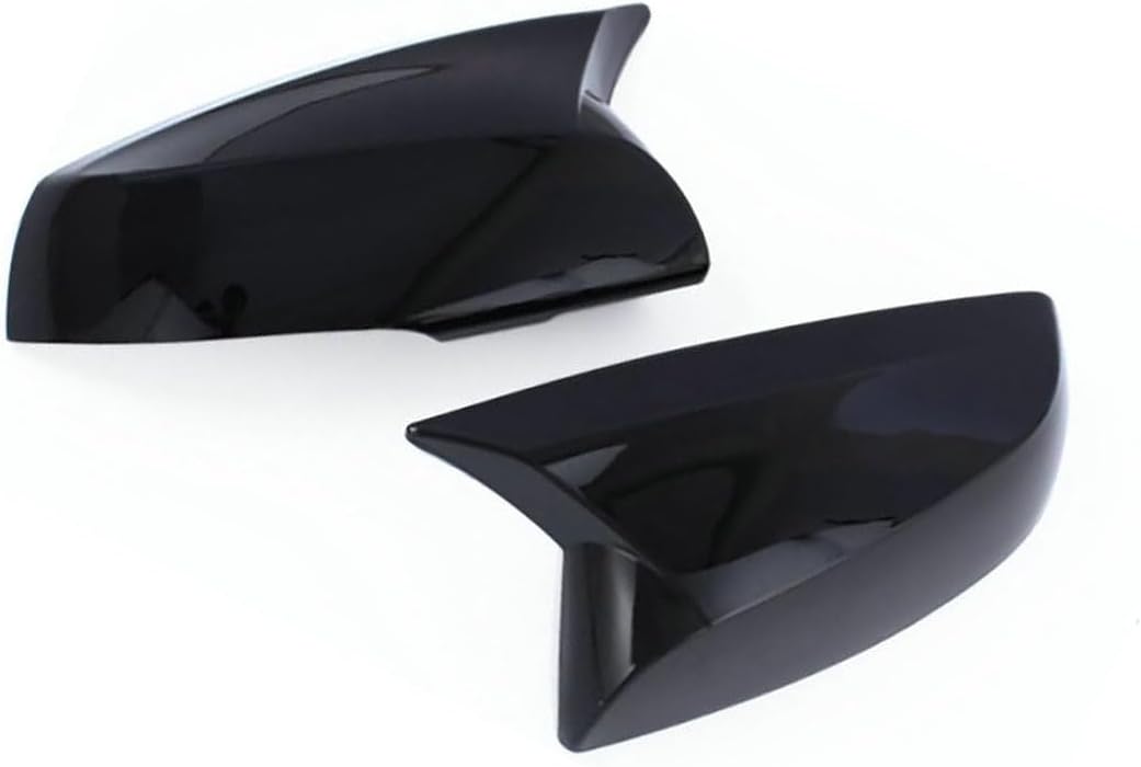 2pcs for Toyota Sienna 2021 2022 2023 2024 Front Rearview Mirror Cover Trim, Right Passenger Left Driver Side Door Wing Mirror Protect Decorate Exterior Decoration Accessories (Glossy Black)