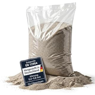 BELKO sable filtrant quartz 0,4 à 0,8 mm, sac 25 kg