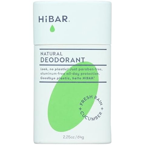 HiBAR Fresh Rain + Cucumber Deodorant, 2.25 OZ Cover