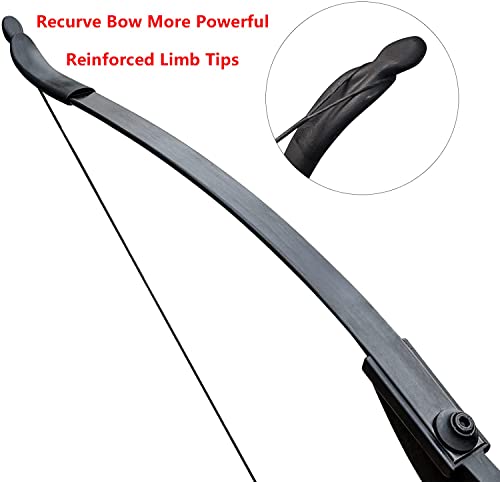 Image of Professional Archery Bow 54'' 40 lbs Recurve Bow and Arrow Sets for Adults