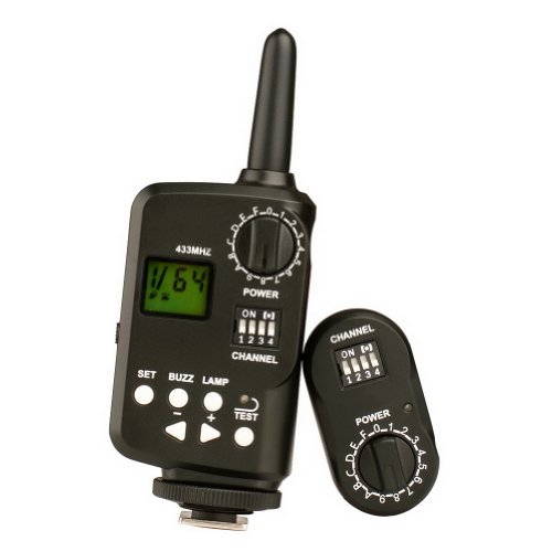 Neewer FT-16 433MHz 16 Channel Wireless Remote Flash Trigger with Receiver for AD180 AD360 Speedlite