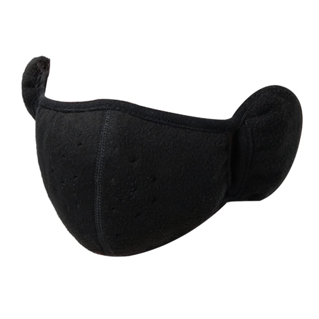ZOOMELLA Men Women Mask Earmuffs 2-in-1 Winter Warm Mask for Outdoor Hiking Riding Black Clothing, Shoes & Accessories|Costumes, Reenactment, Theater|Accessories|Masks & Eye Masks-image-22