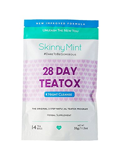 SkinnyMint 28 Day Teatox Night Cleanse Detox Tea