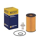 Hengst Filtration Oil Filter - Cartridge with Gasket - E860H D358