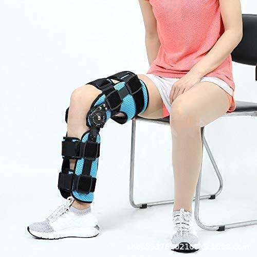 Rodilleras Médicas Rodilla con Bisagras, ROM Estria Inmovilizante Atrena De La Pierna Ortopédica Patilla Atrena Rodilla Rodilla Inmovilizador De Rodilla Soporte De Soporte De Abrazadera