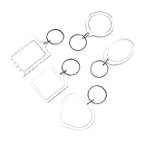 Porte-clés photo créatifs : présente une taille compacte, sans prendre trop de place, porte-clés photo