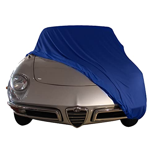Lavabile a 30 gradi Star Cover telo copriauto da interno compatibile con Alfa Romeo Spider Duetto 1-Series copertura per auto GARAGECOVER Vestibilità perfetta e cover su misura
