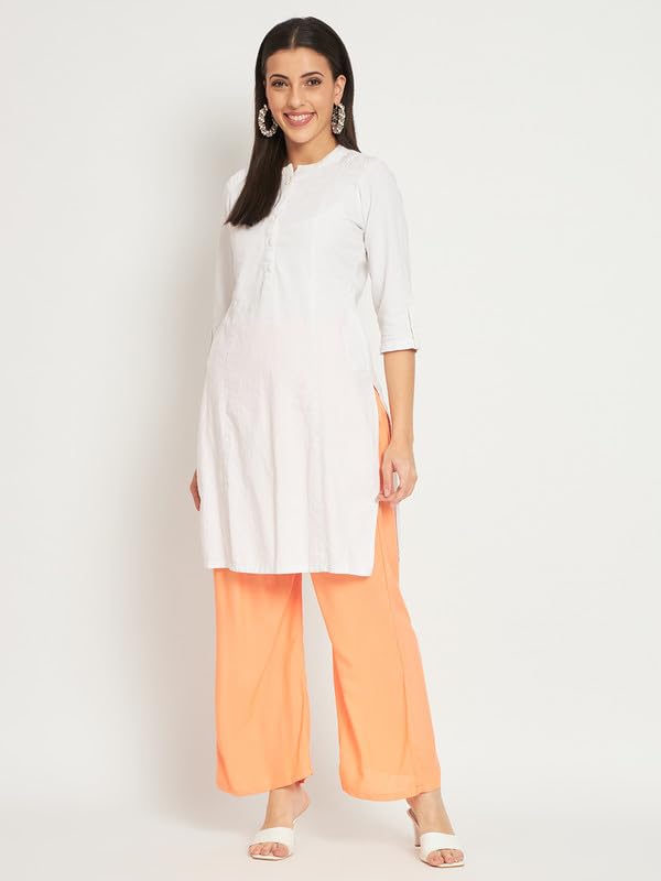 Image of Soft Colors Women Regular Fit Pocket Palazzo